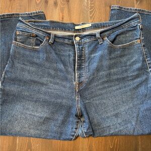 Levi’s Wedgie Classic Blue Denim Jeans